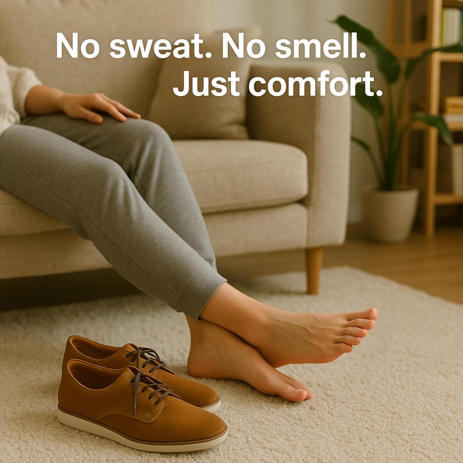 HANDARTE Premium Leather Shoe Insoles | Thin Shoe Inserts for Men | Dress Shoe Insoles - Durable - 100% Natural Goatskin & Anti Sweat - Suitable for No-Socks (US M9.5 | EU43) - Image 3