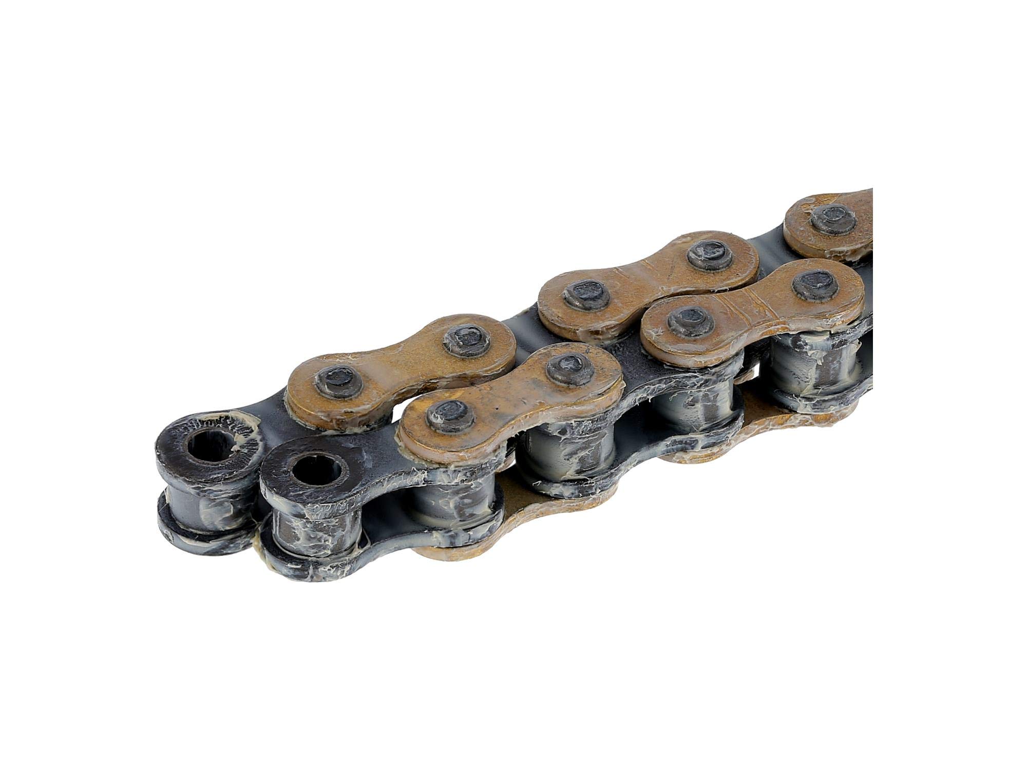 Catena Motocicletta DID 428HD - Lunghezza 134 Maglie Con Giunto A Clip, Colore Nero - Foto 2