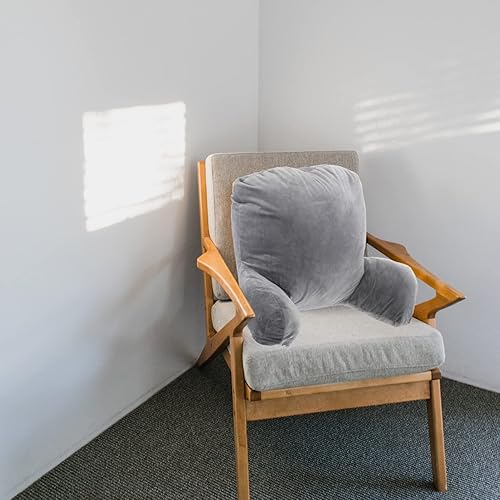 Miniatura 7 de TEHAUX Almohada de apoyo lumbar, almohada de apoyo lumbar, cómodo cojín de apoyo lumbar, cojín de apoyo para la espalda, sofá, asiento de coche,