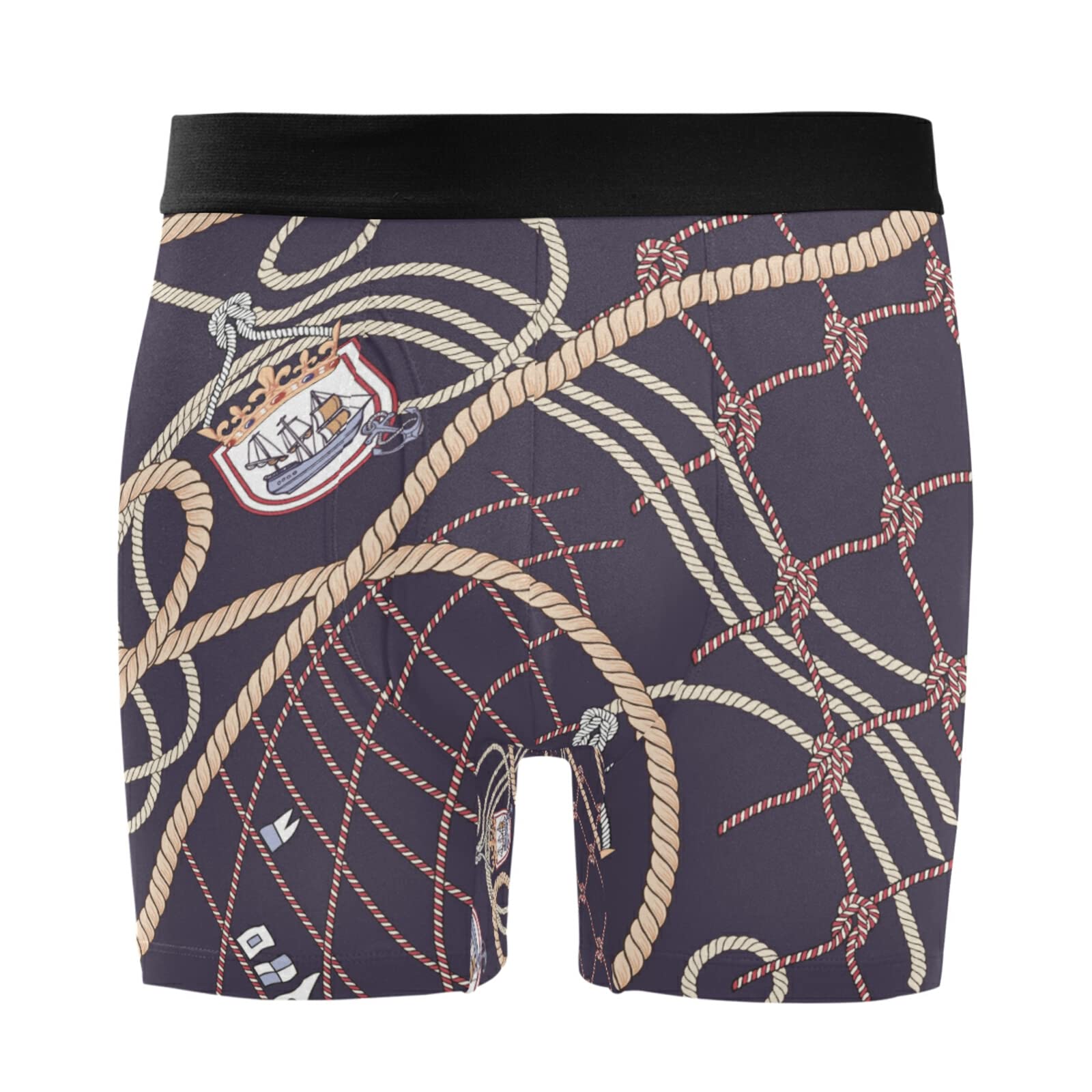 Calzoncillos bóxer para hombre Vnurnrn marrones estilo hip hop pack de 2 unidades de ropa interior 7