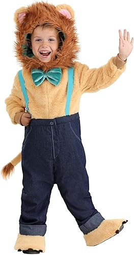 Miniatura 5 de FUN Costumes Posh Peanut Leo Lion Costume Faux Fur Lion Costume for Toddlers, Leo Lion Costume Toddler Lion Costume