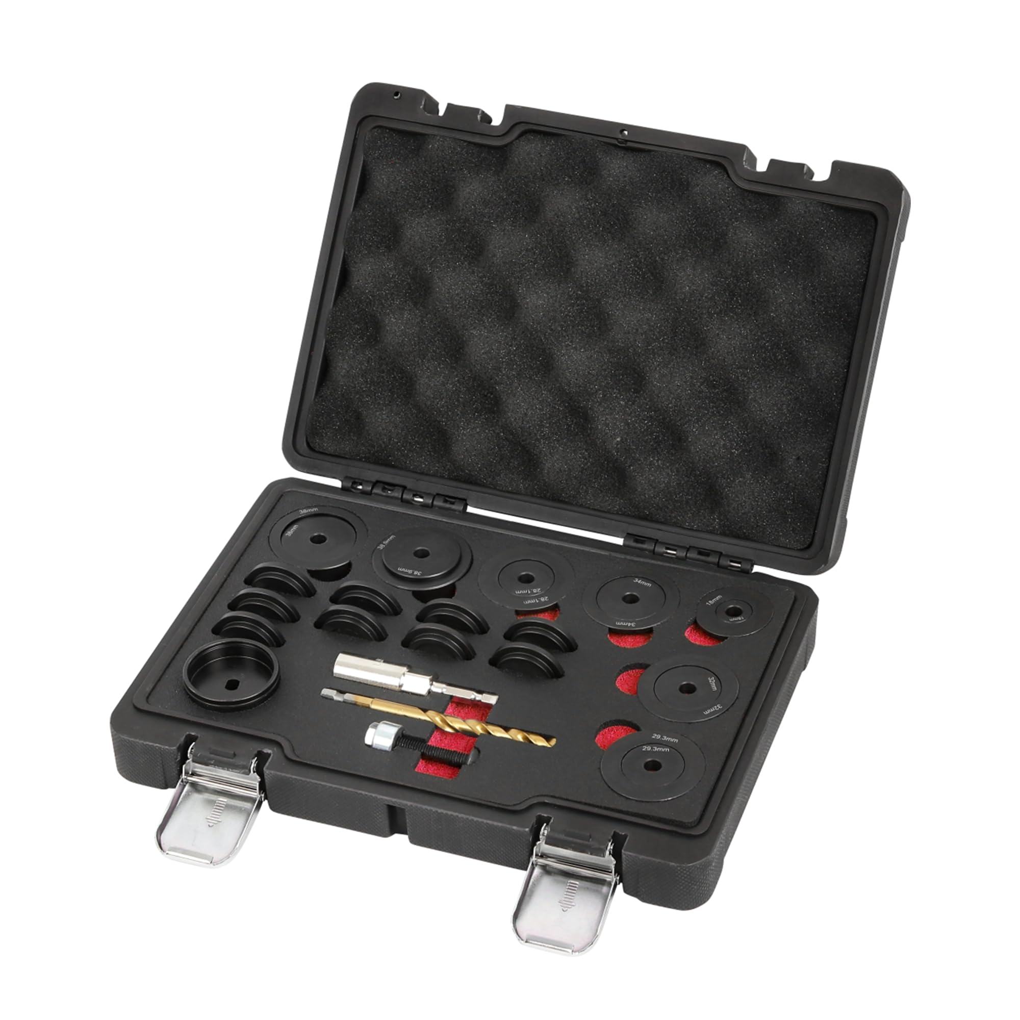 Neilsen CT7410 20pc Parking Sensor Hole Cutter Set - PDC Bumper Tool Kit
