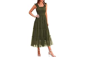 Women's Plus Size Wedding Guest Midi Dress: Sophisticated Summer Style