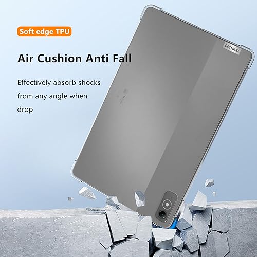 Miniatura 10 de Natbok Funda para Samsung Galaxy Tab S9 Ultra, protección avanzada contra caídas de airbag, TPU flexible de silicona a prueba de golpes,