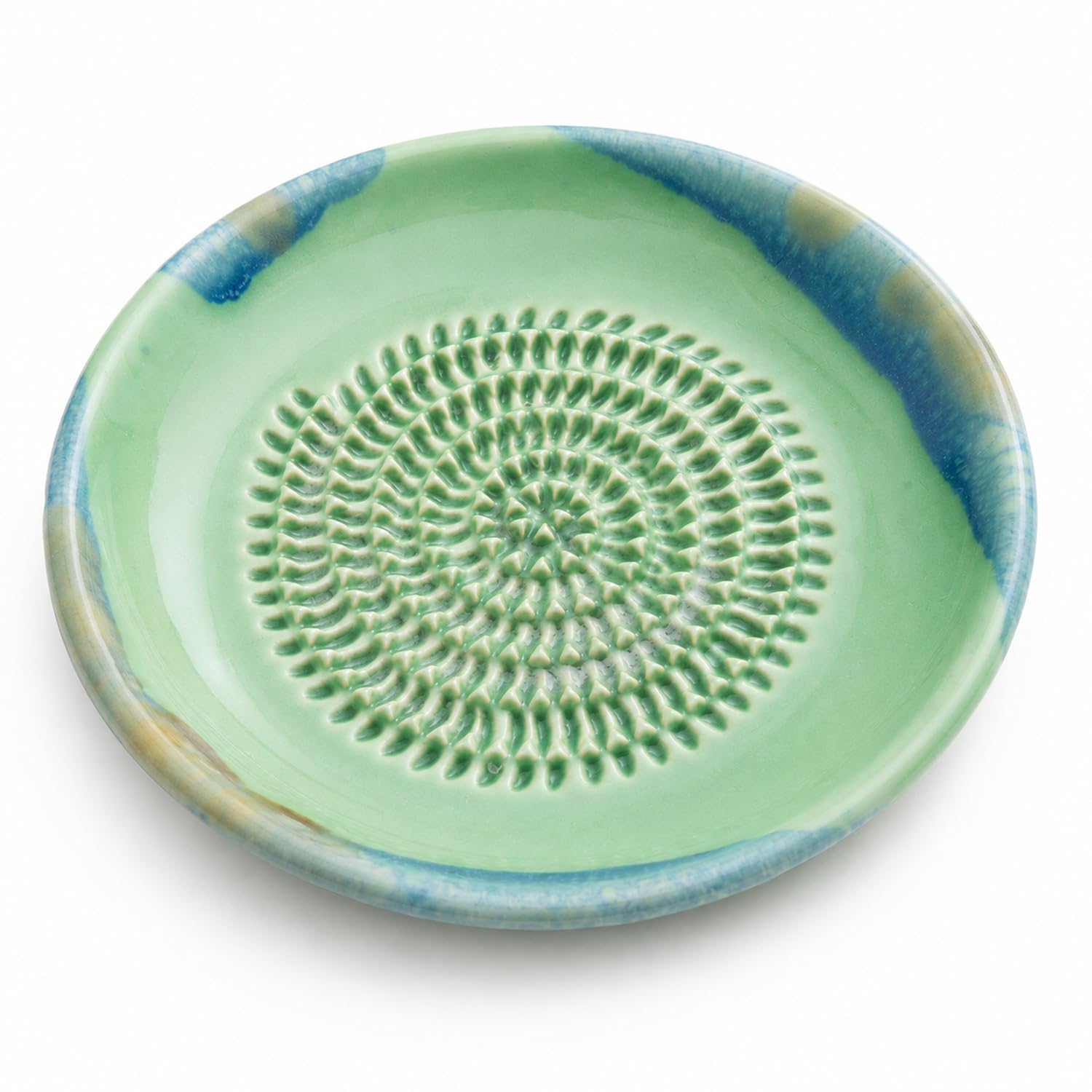 Garlic Grater Plate, Practical Grater Plate, Handheld Ceramic Garlic Grater for Garlic Ginger Carrot Cheese, Practical Kitchen Gift
