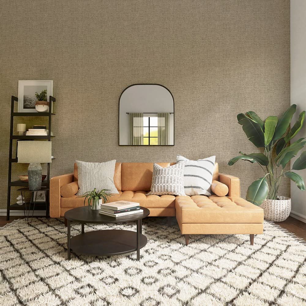 Arthouse Luxe Hessian Taupe 295402 | Select Wallpaper - View #8