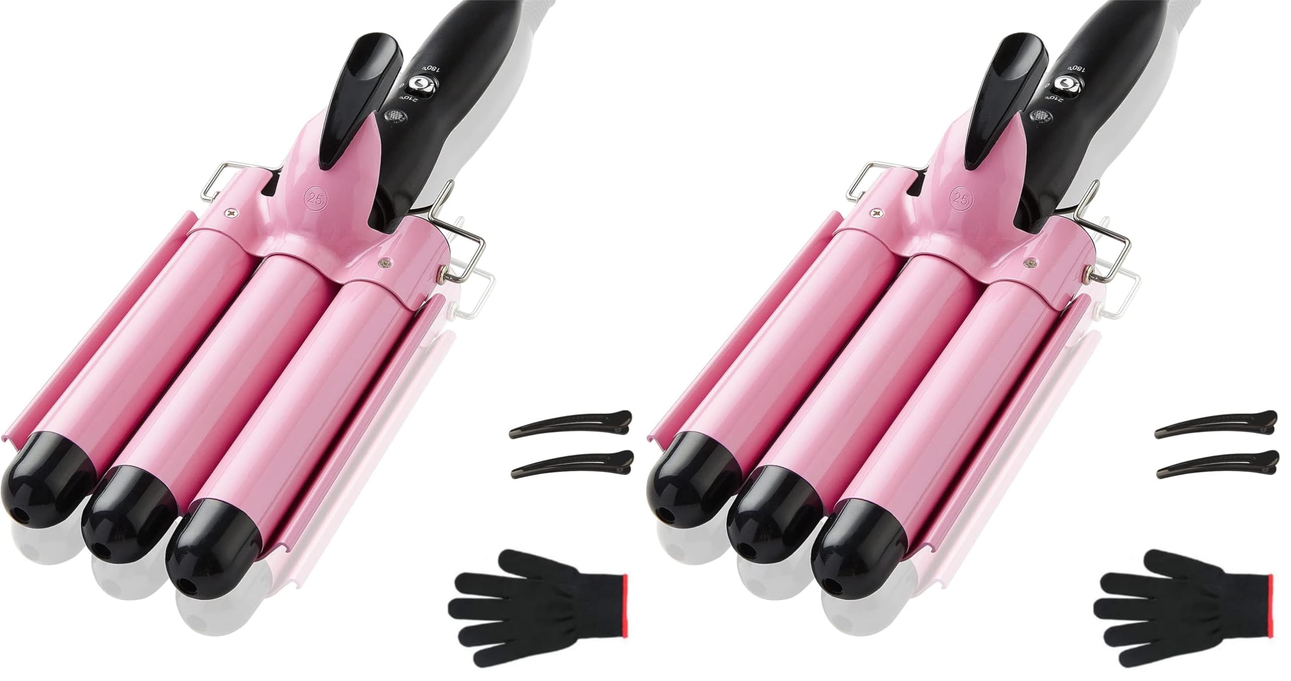 TOP4EVER 3 Barrel Curling Iron - Wave & Crimp -7 TOP4EVER 3 Barrel Curling Iron - Wave & Crimp -7