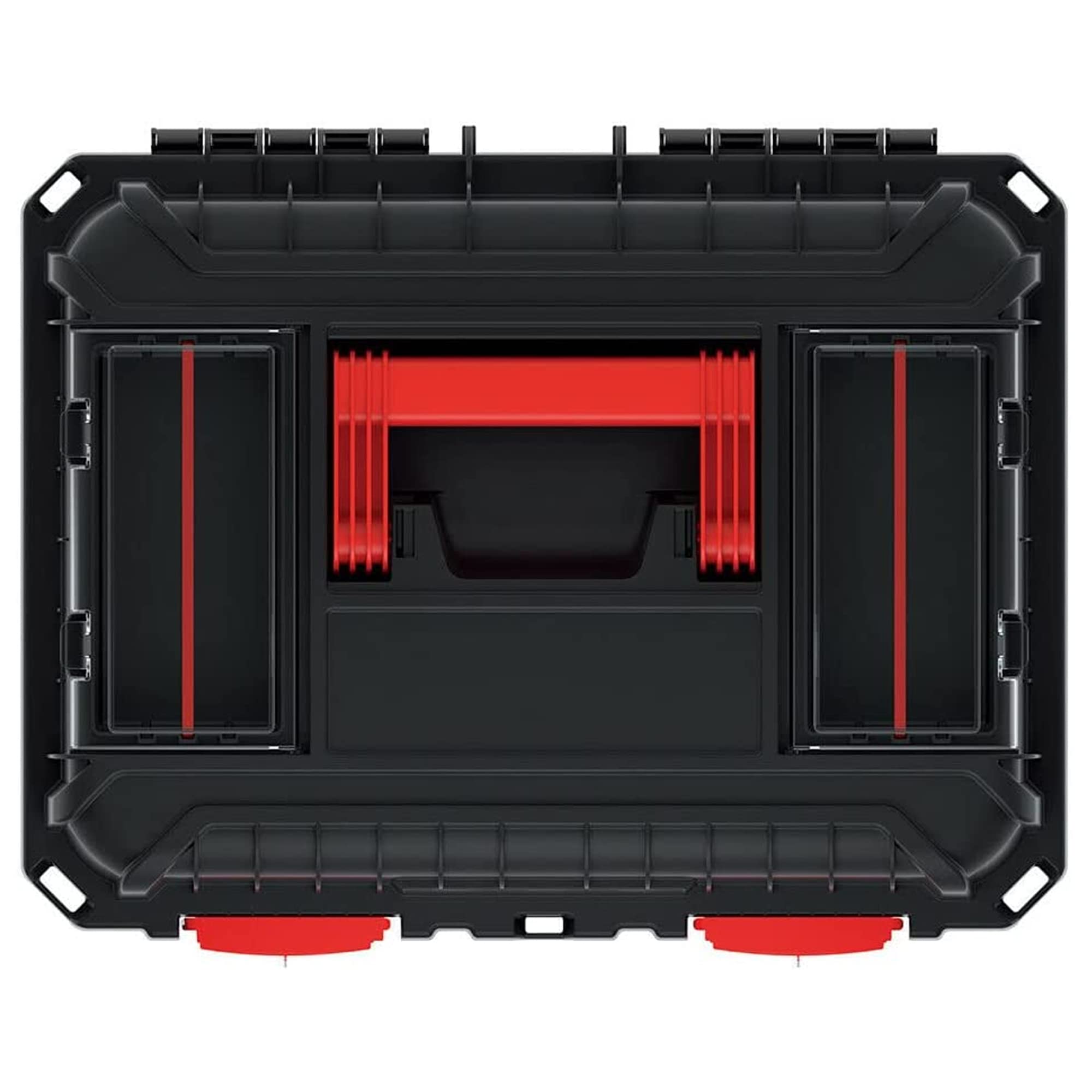 Boîte à Outils En Plastique Avec Porte-outils Et Fermetures à Serrage 445 X 360 X 337 Mm