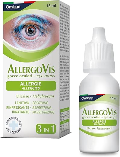 Allergovis Gocce Oculari con Estratto di Elicriso - 15 ml