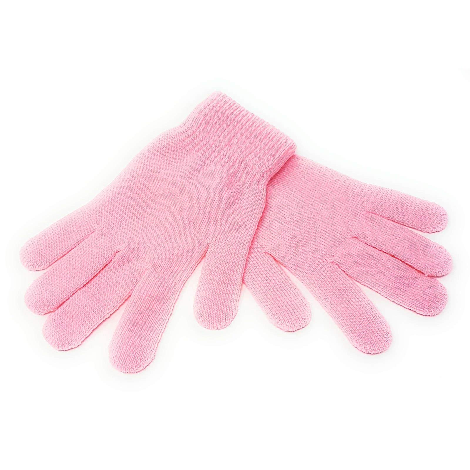 Ws Uk Unisex Light Pink Adults Magic Winter Gloves [Light Pink]