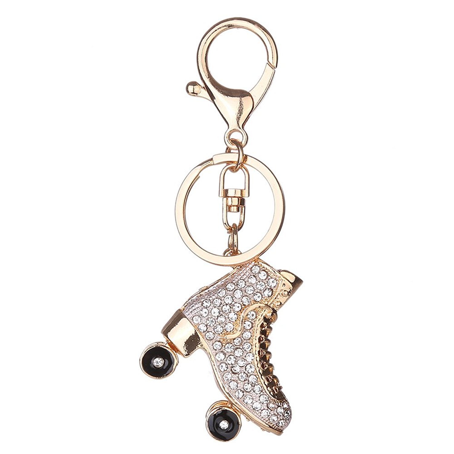 bismarckbeer Roller Skates Keyring Keychain Charm Bag Pendant Car Key Decor Xmas Gift