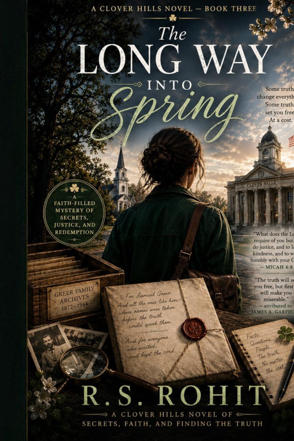 The Long Way Into Spring: A Clover Hills Novel of Secrets, Faith, and Finding the Truth