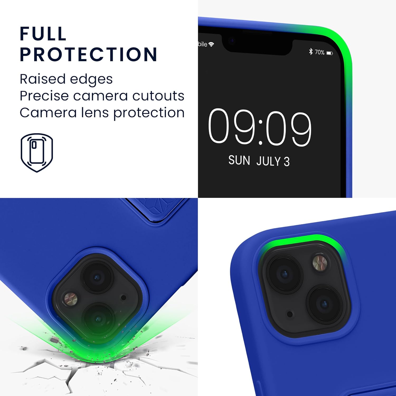 husă iPhone 13 în timpul utilizării