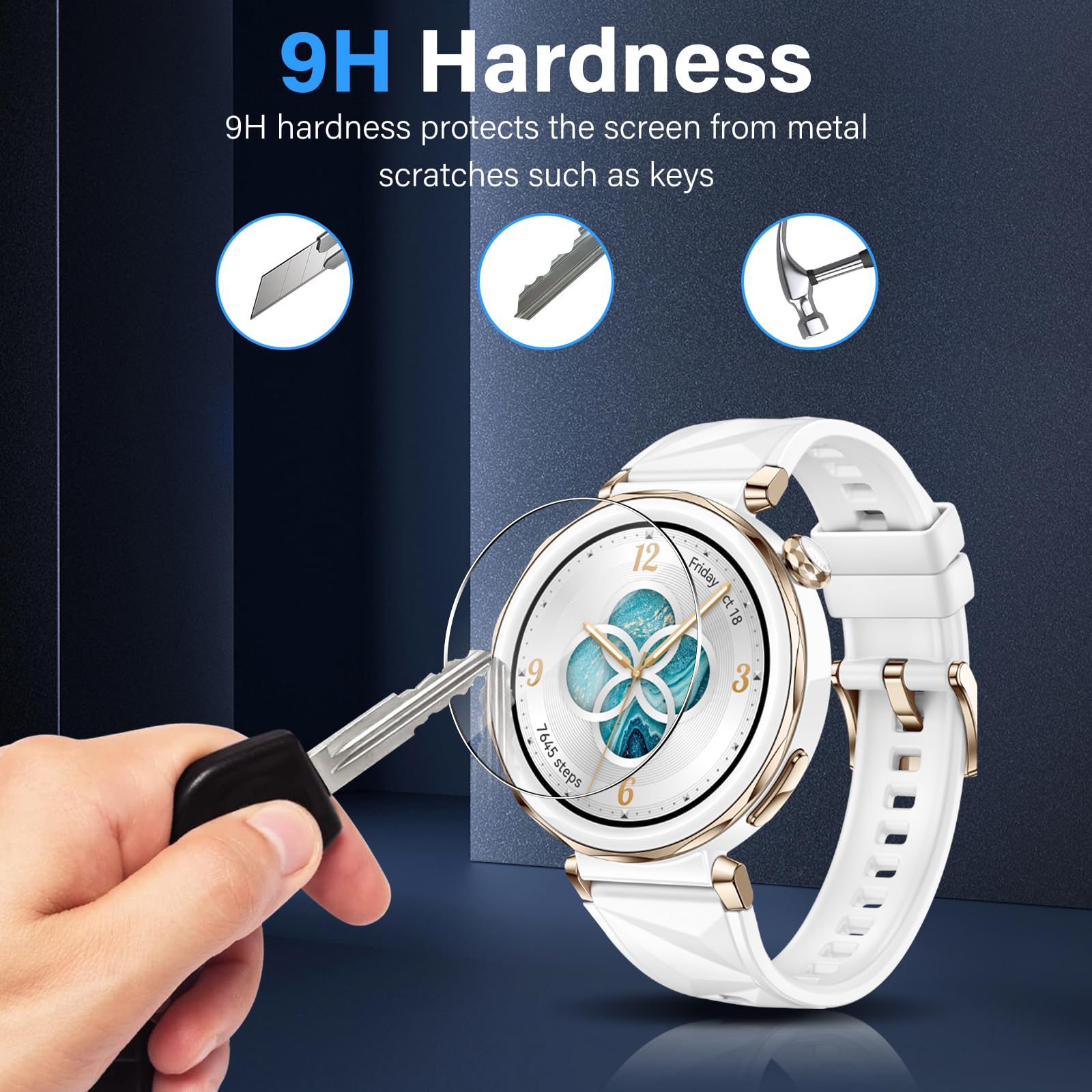 Lot De 4 Films Protecteurs D'écran Pour Garmin Forerunner 570