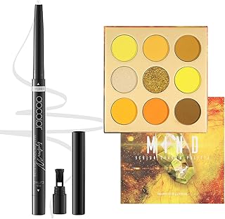 docolor Paleta de sombras de ojos amarillas 9...