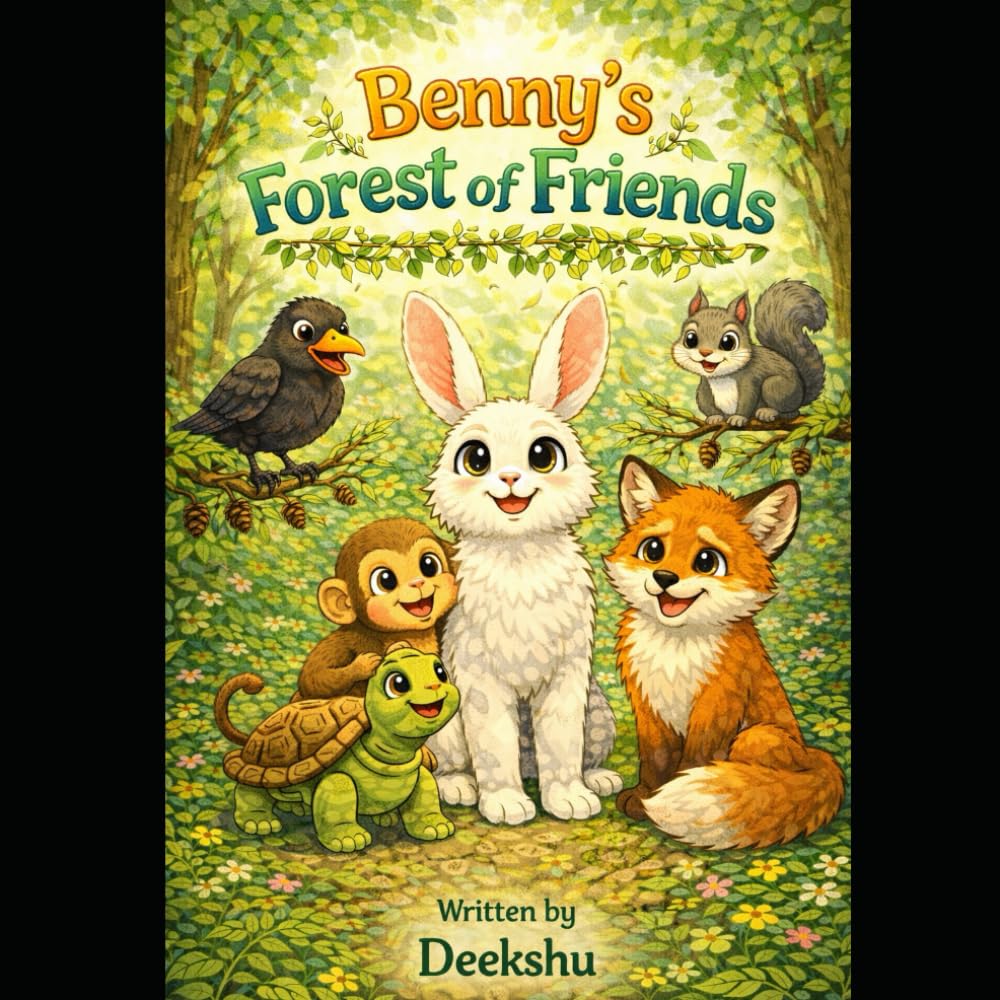 Benny’s Forest of Friends: A Heartwarming Forest Animal Story Book for Kids Ages 4-8
