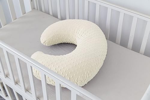 Miniatura 7 de Almohada de lactancia y posicionador para lactancia materna y alimentación con biberón, apuntalando al bebé, tiempo boca abajo, soporte