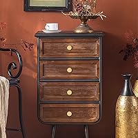 Vista 7 de RZDEAL 4 piezas de tiradores de gabinete sólidos de latón gabinete tiradores de cajón cómoda Pomos dorados manijas modernas