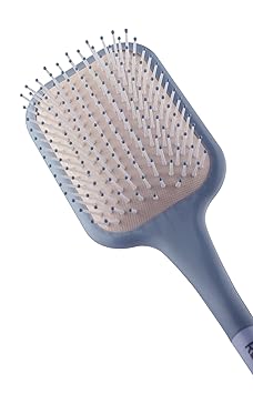 Premium Detangler Pain Free Over-sized Hair Brush for Men & Women (Blue)