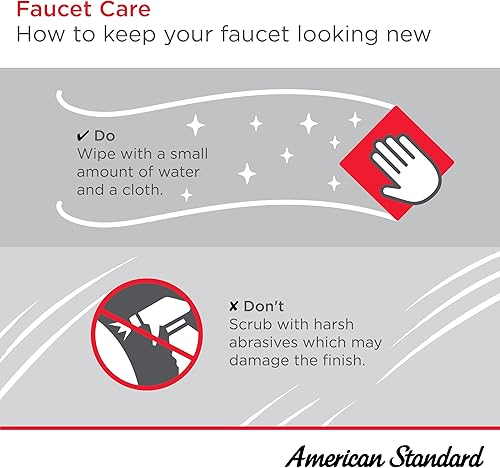 Miniatura 5 de American Standard 2764951.295 Colony Pro - Grifo de bañera independiente con manija de palanca, níquel cepillado cepillado níquel,Cromo pulido