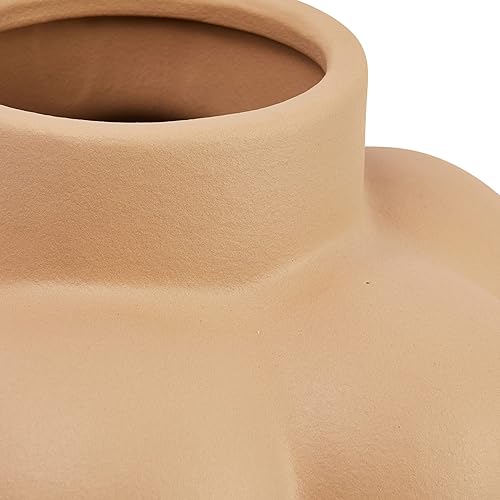 Miniatura 6 de Bloomingville Burbuja formada de gres, jarrón con acabado de arena, marfil