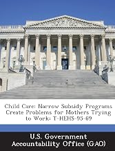 Child Care: Narrow Subsidy Programs Create Problems for Mothers Trying to Work: T-Hehs-95-69