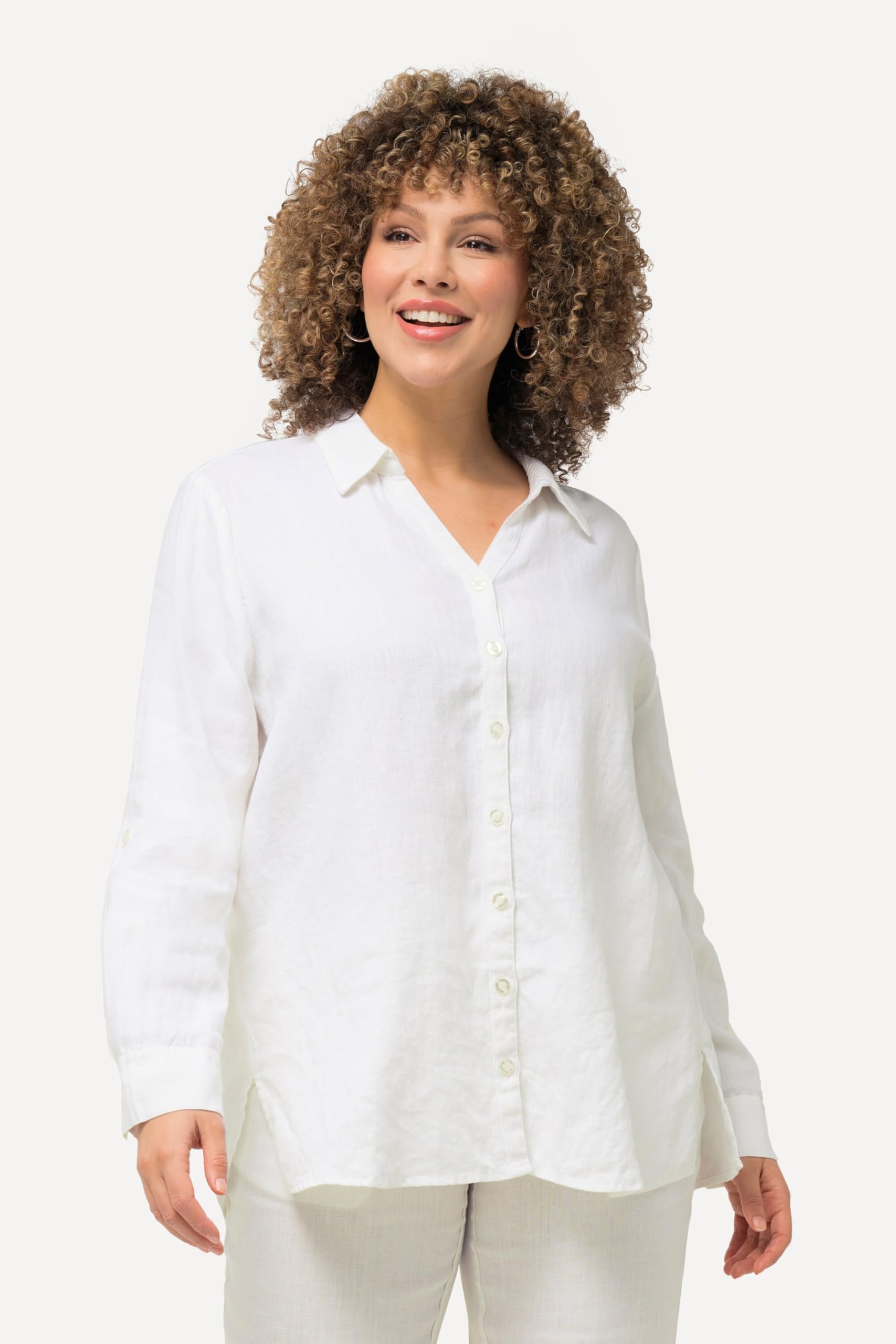 Ulla Popken Mujer Blusa Camisera