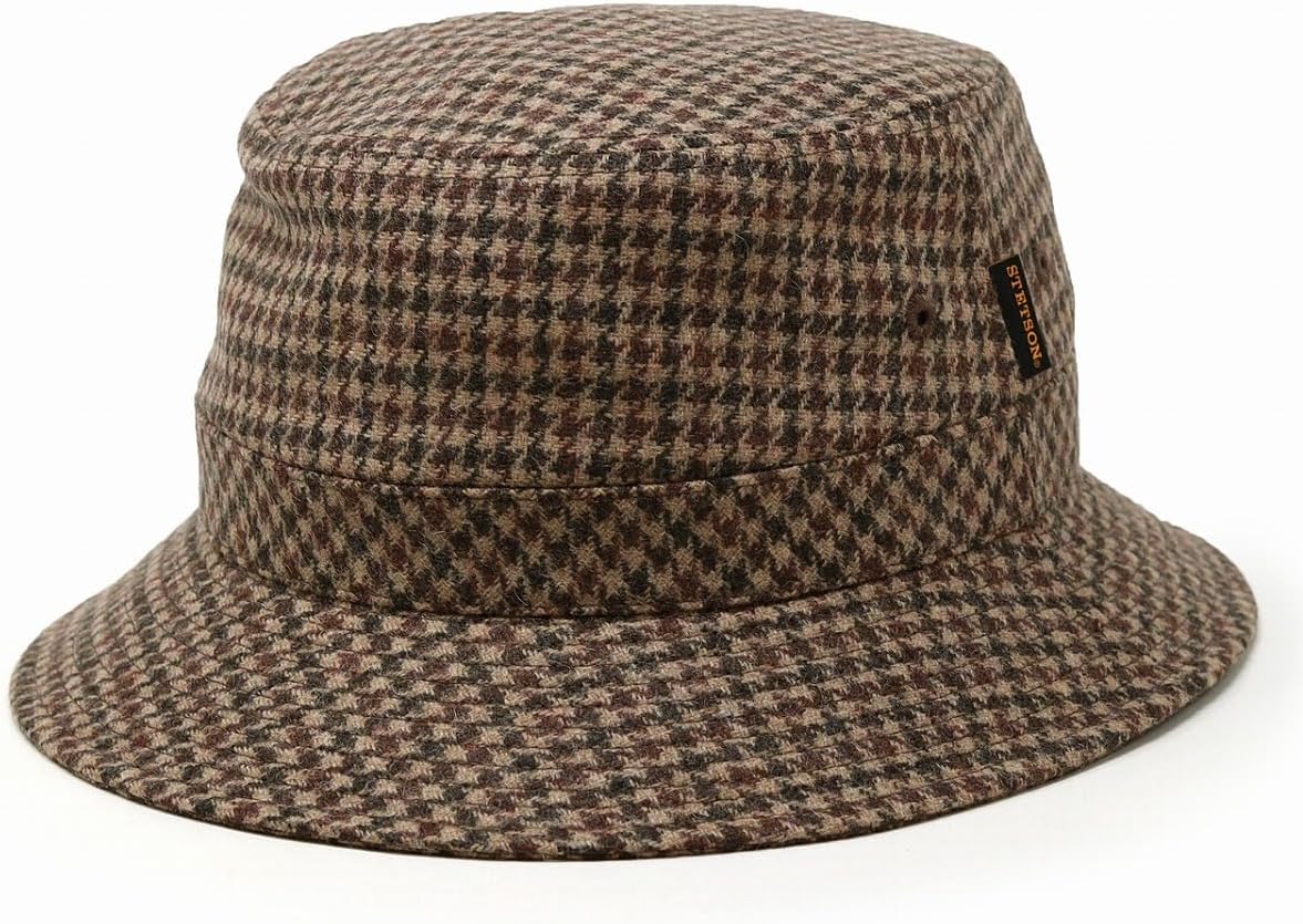 ロエン Roen スワロフスキー スカル 豹柄 リボン ボーラー ハット 帽子