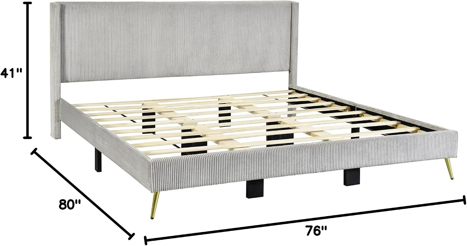 Dimensions of the King size bed frame