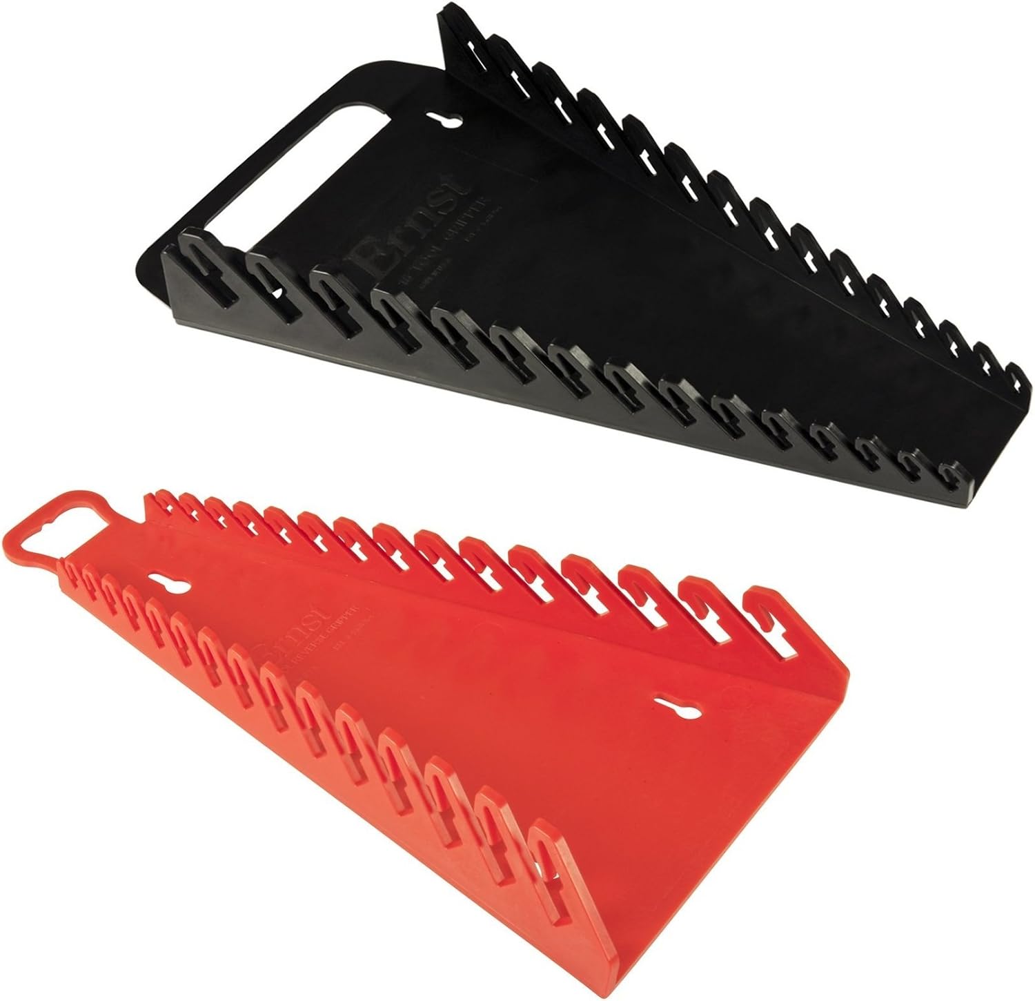 mcyiqihai APT/Ernst 5089 BK + 5188 RD Gripper 15 Wrench Organizer Set - YES 1 Each