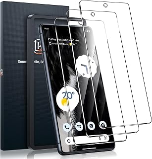 [3 Pack] LK Screen Protector for Google Pixel 7, Tempered Glass Screen Protector, Scratch Resistant, Case Friendly, HD Screen, Easy Installation
