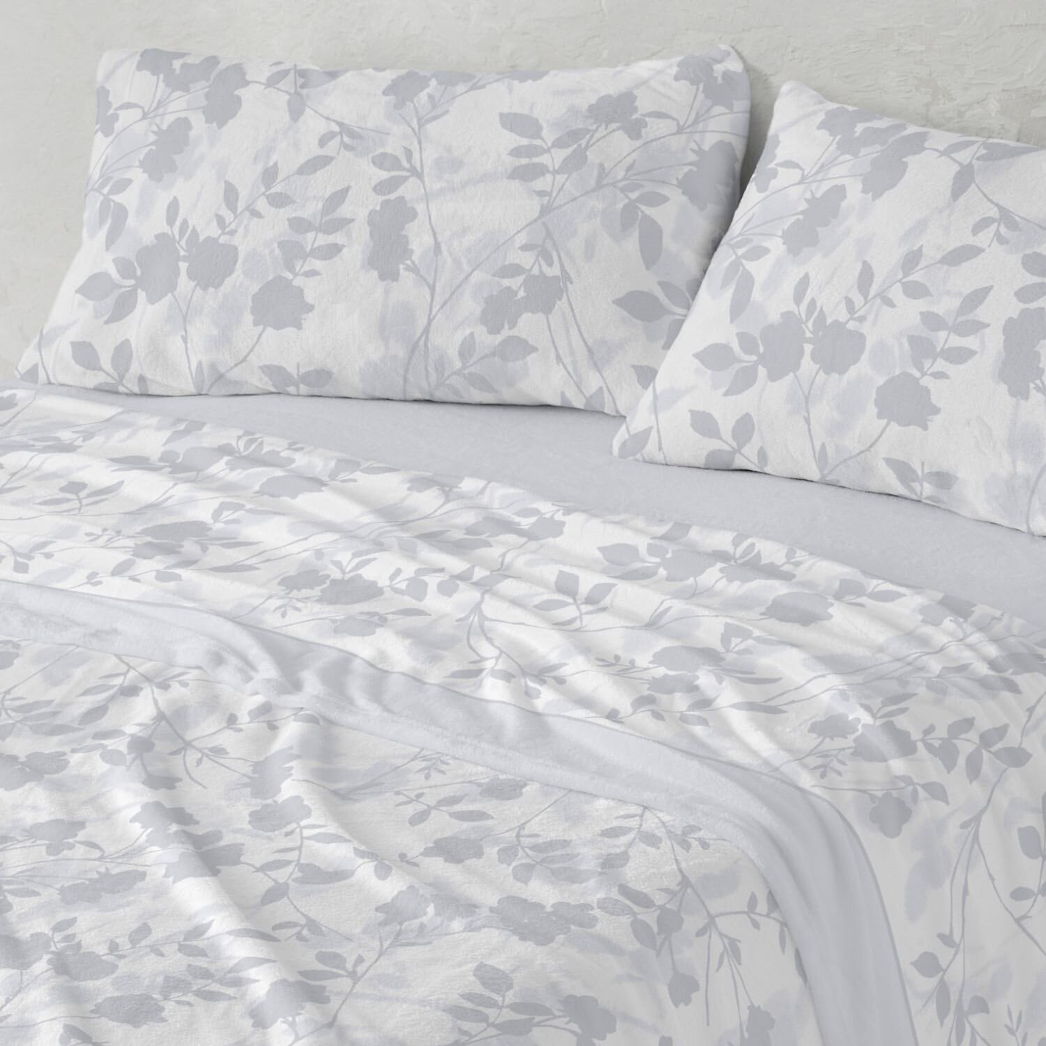 Burrito Blanco | Sábanas de Coralina | Cama de 150 a 160cm. (+Medidas Disponibles) | Diseño 998 | Color Azul (150-160x190/200cm.)