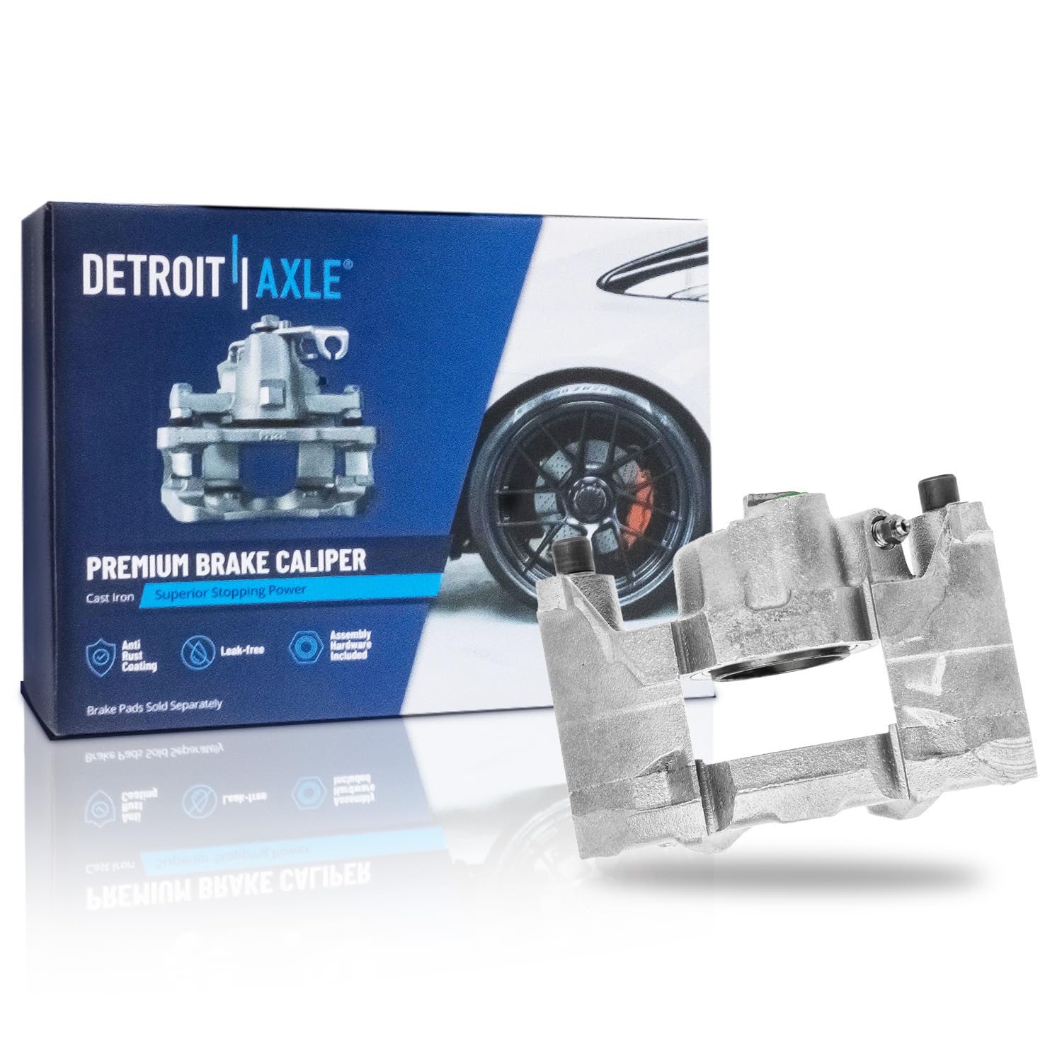 Detroit Axle - Front Left Brake Caliper for Chevrolet Cavalier