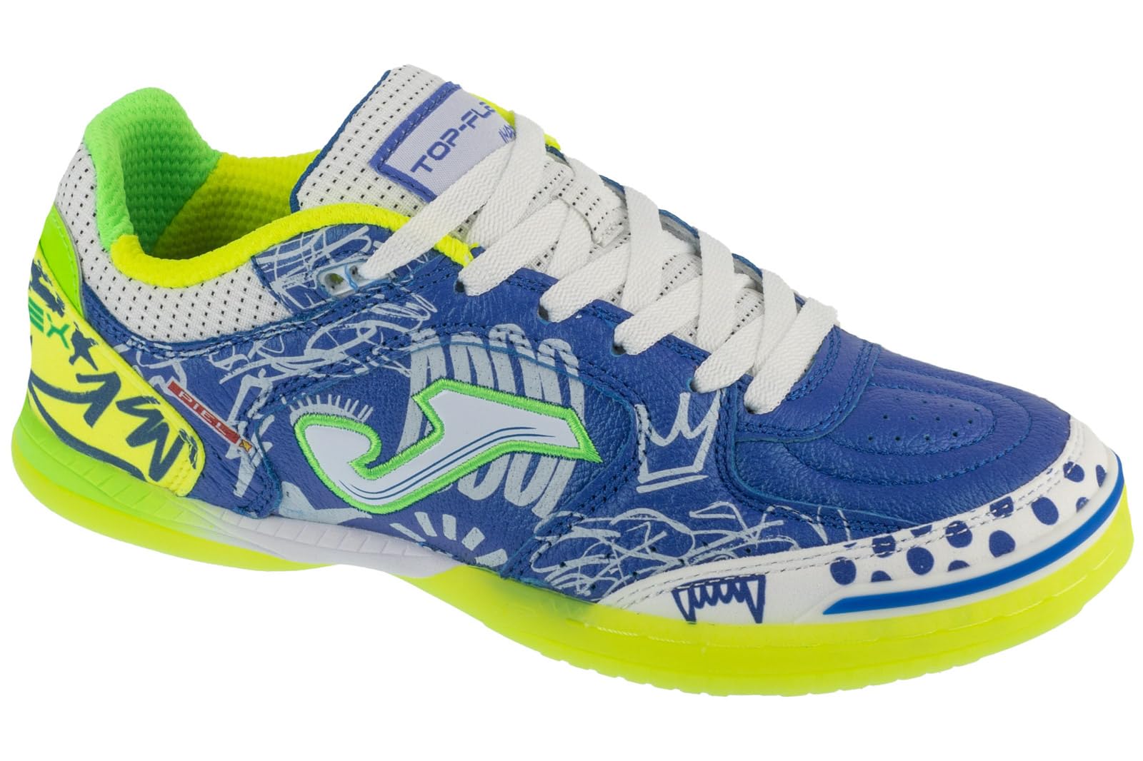 Joma Top Flex 2564 IN TOPW2564IN, Herren, Hallenschuhe, Royal Blue Pito