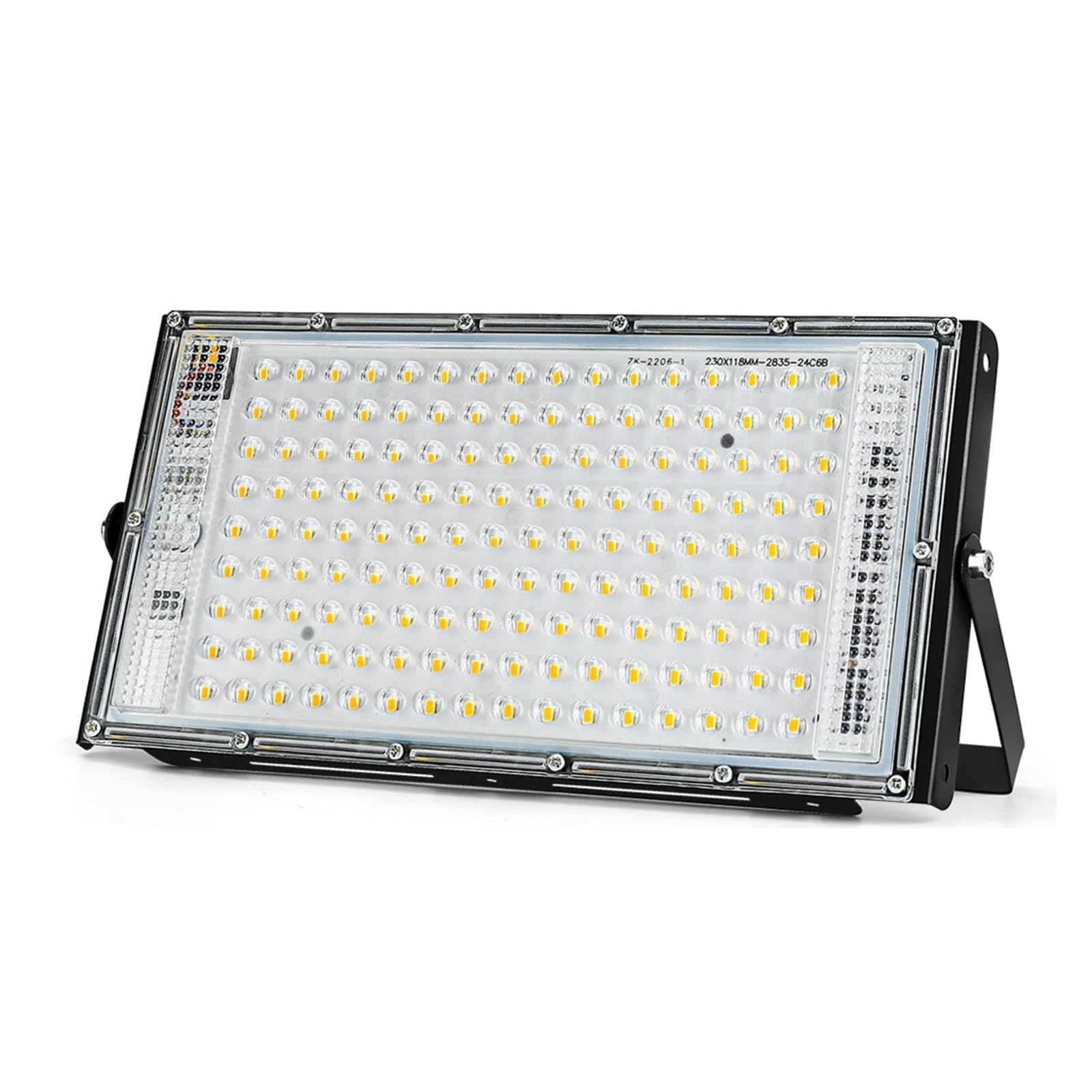LLOOPK LED Flood Light, Flood Light LED Street Lamp 150W Outdoor Lighting Floodlight Focos Exterior Spotlight IP65 Waterproof Reflector(Cold White)