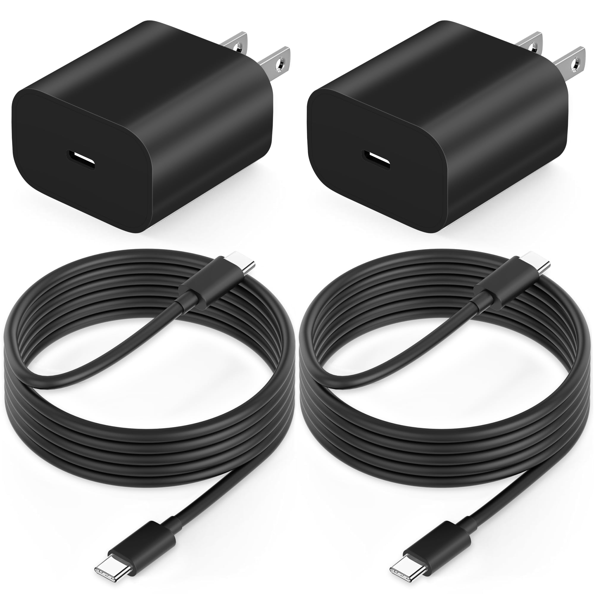 10FT iPad Charger Fast Charging Cord, 2Pack 20W USB C Fast Charger with 10 ft Long Charging Cable for iPad 10th/11th Generation, iPad Pro 13/12.9/11