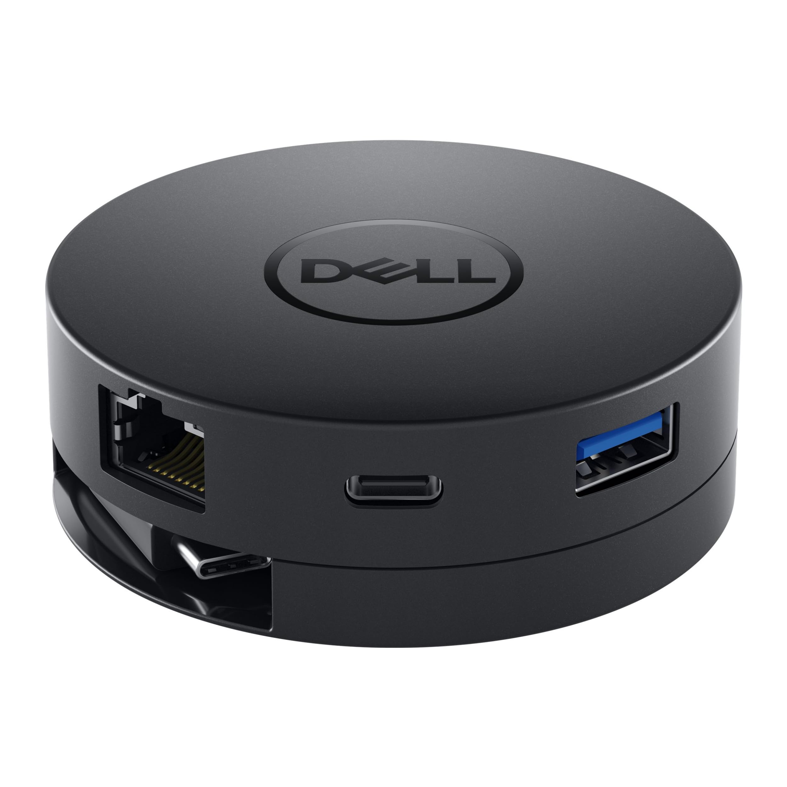 DELL DA-300 Verkabelt USB 3.0 (3.1 Gen 1) Type-C Schwarz - Notebook-Dockingstationen & Portreplikatoren (Verkabelt, USB 3.0 (3.1 Gen 1) Type-C, USB Typ-A, 10,100,1000 Mbit/s, Schwarz, Dell)