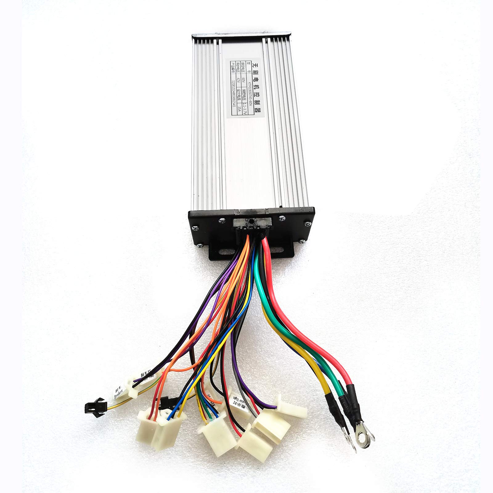 Moteur sans balais 4300 tr/min, 60 V CC 2000 W Moteur électrique à forte puissance pour kart électrique, skateboard électrique, longboard