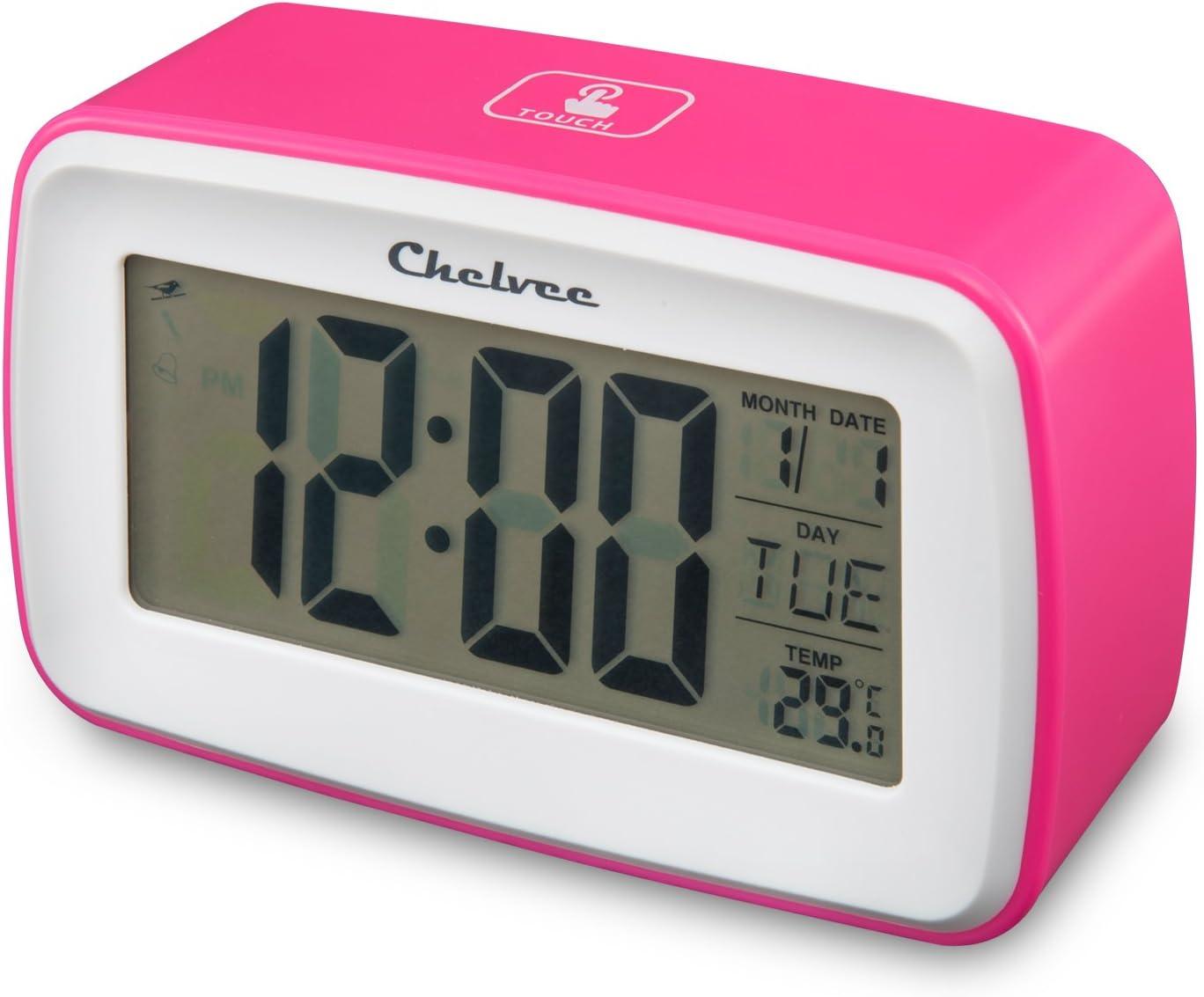 Alarm Clock, Chelvee Recording Digital Smart Alarm Clock, Time/Date/Temperature