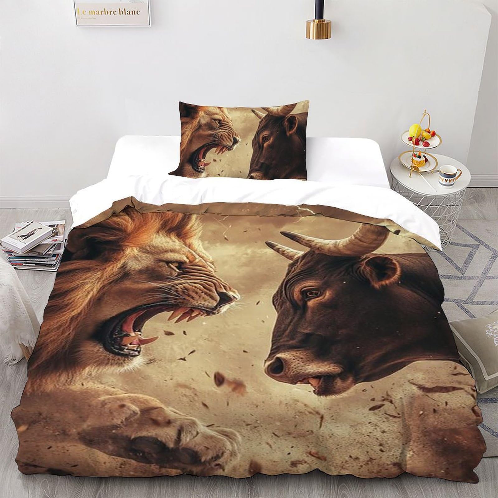 Housse de couette 135x200cm fermeture éclair enfant pour en finir avec la couette qui glisse