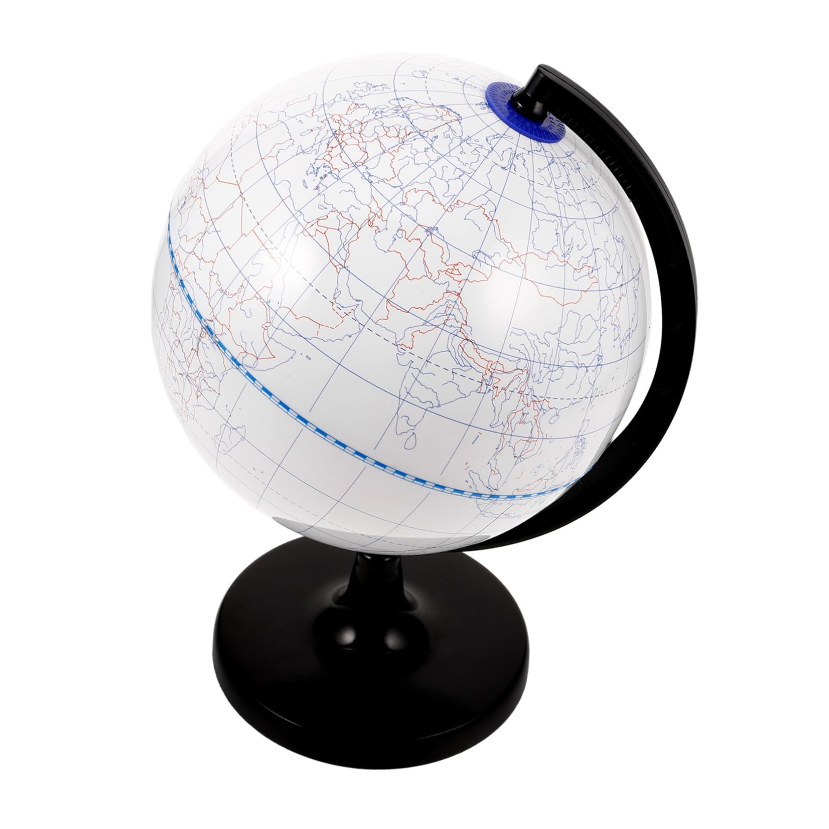 jojofuny DIY Blank Globe Model for Coloring Erasable Decorative Globe Ornament for Geography Projects for Creative Learning Home Decor