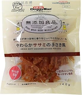 ドギーマン 無添加良品 やわらかササミの手さき風 140g