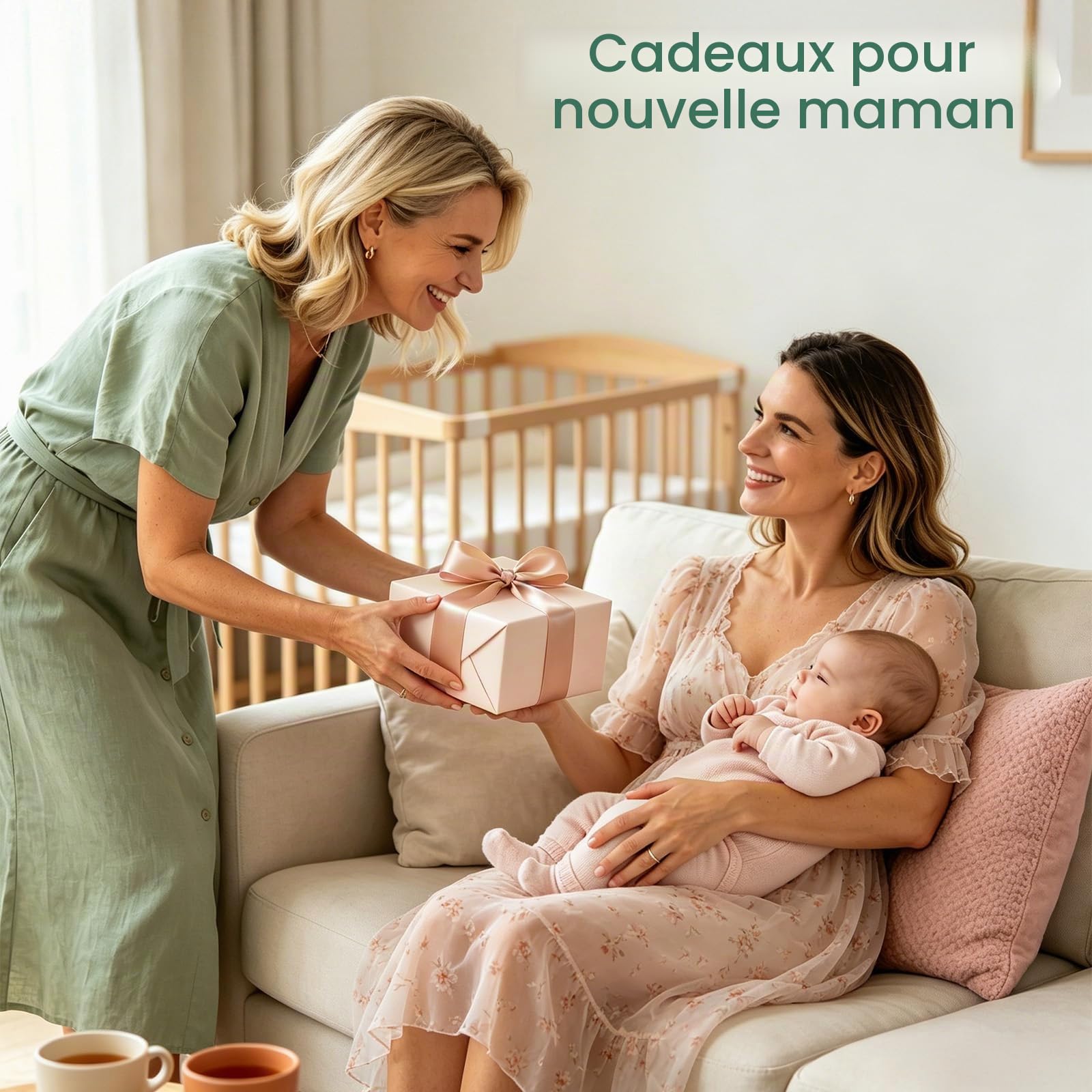 Guiseapue Organiseur universel pour poussette avec porte-gobelet : accessoires pour poussette avec sac amovible pour téléphone Uppababy, sangles antidérapantes, accessoires de déambulateur, cadeaux de