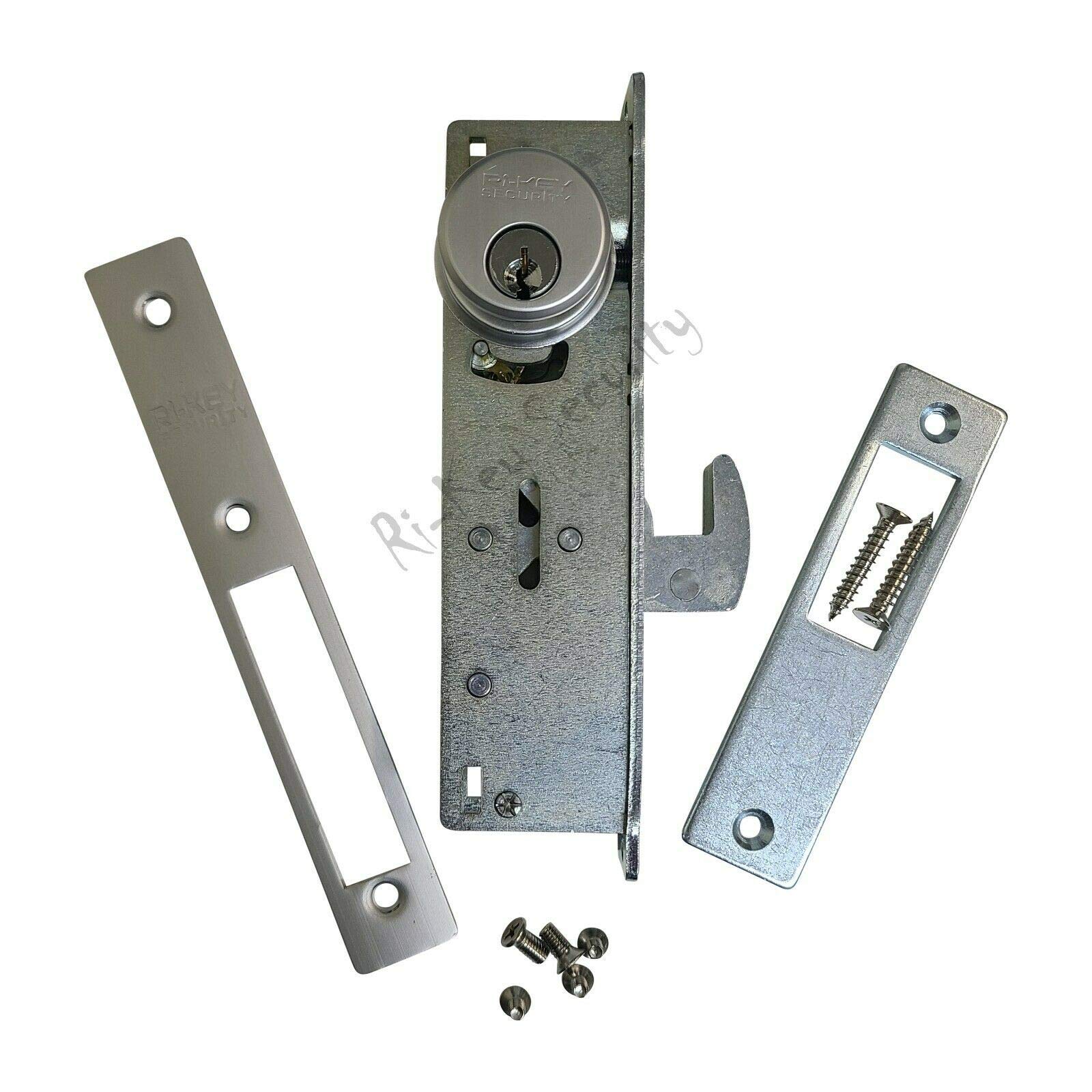 Adams Rite Cam SC1-TT - Cerrojo de seguridad para puerta de tienda con 2 cilindros