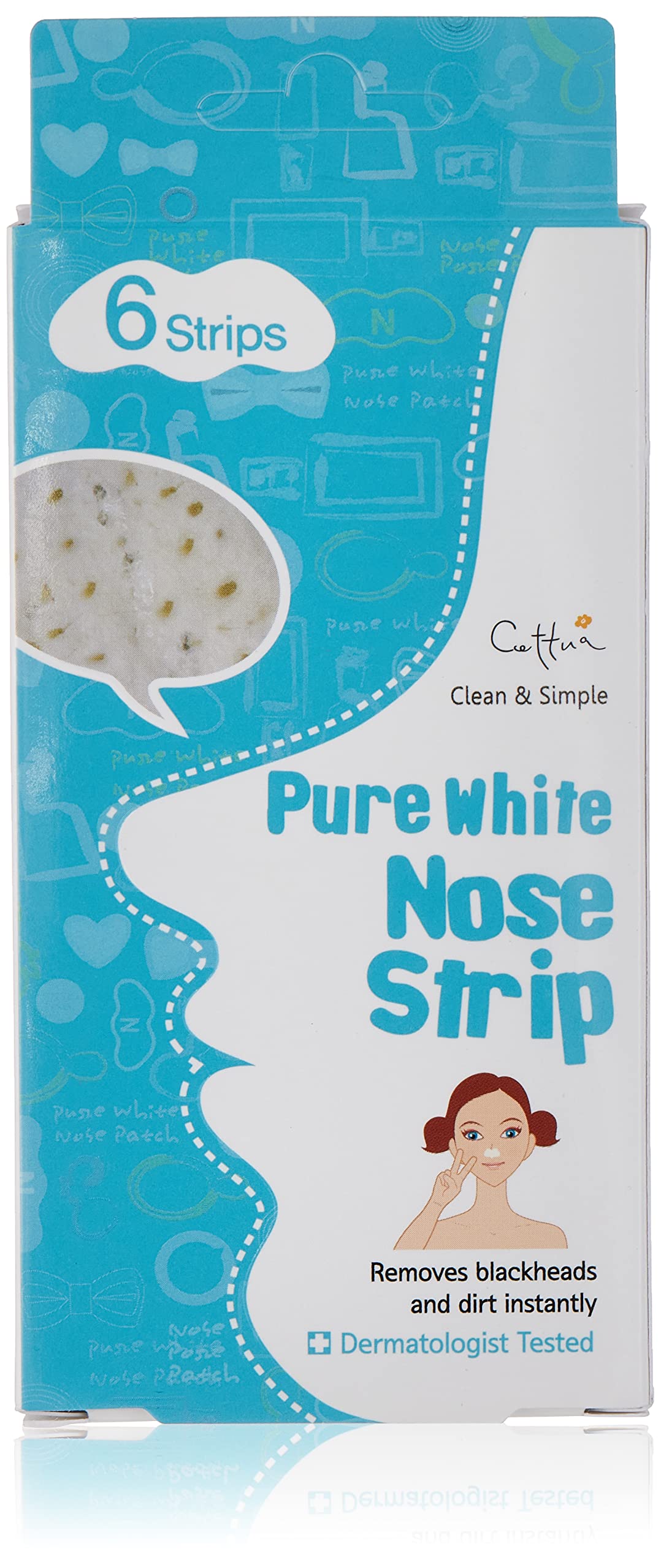 CETTUA C&S PURE WHITE NOSE STRIP 6S: 594263