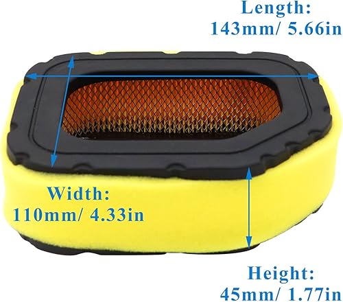 Miniatura 3 de Filtro de aire 3208303 - Kit de afinación de cortacésped para motor Kohler SV730 SV735 SV740 SV810 SV820 SV830 con bomba de filer, reemplaza el