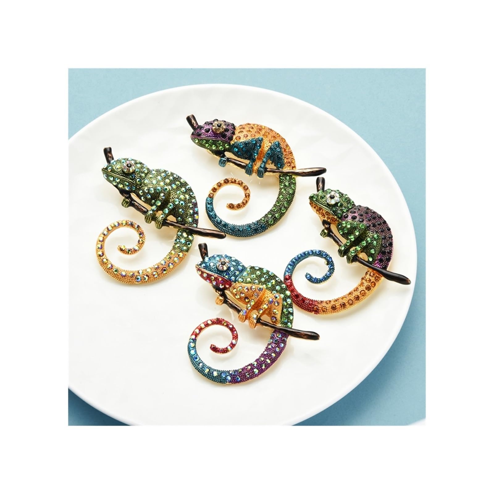 Spilla multicolore Spilla Pin Moda Animale Spilla Gioielli Regalo 4 Colori Pin Spilla Pins,