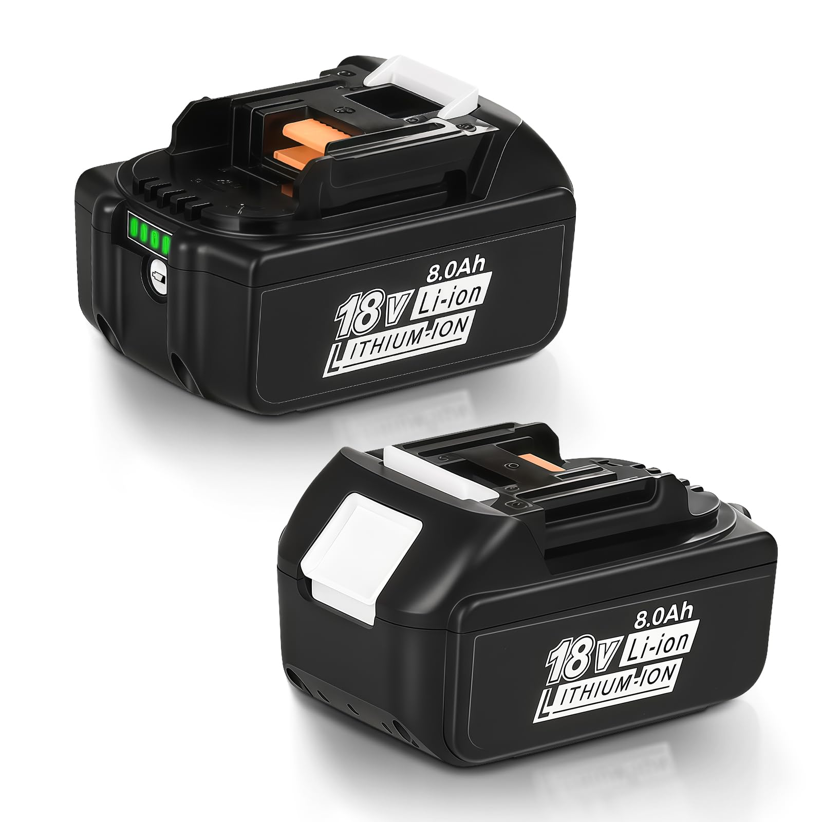Ndoge 2 Pack 8000mAh Replacement for Makit 18V Battery Replacement Batterie | 18 Volt Rep…
