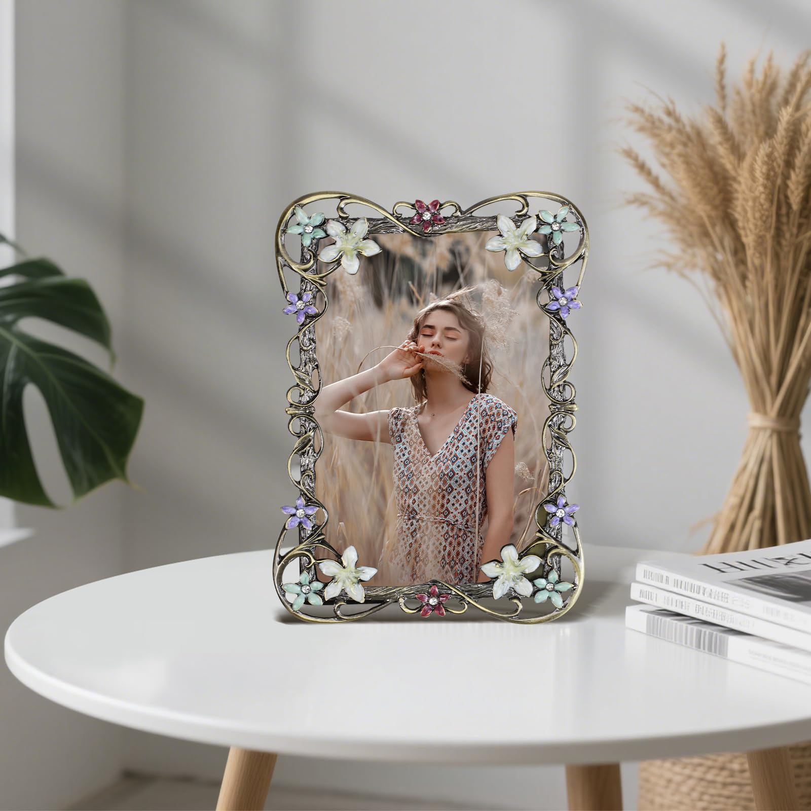 Vintage Floral Photo Frame - Wedding Gifts -8