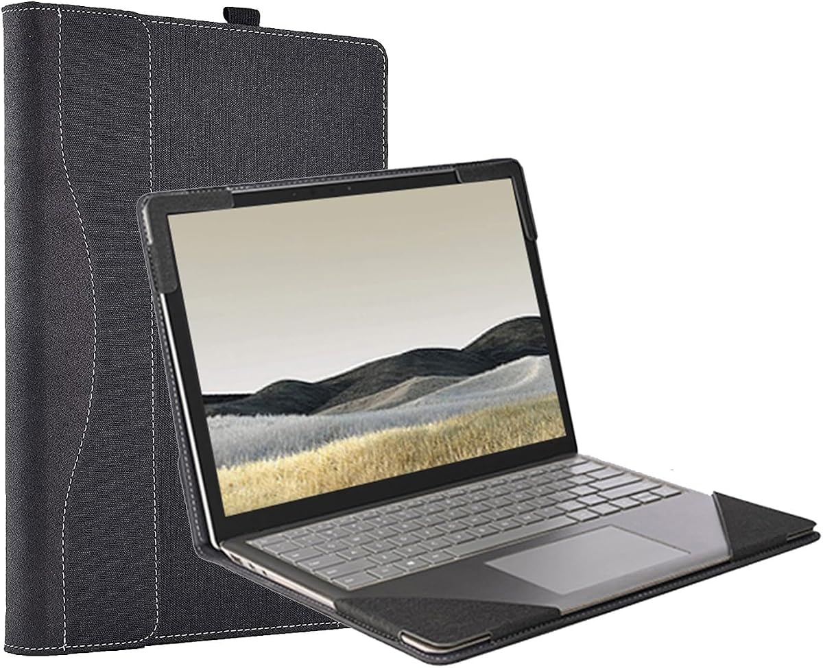 Case for Microsoft Surface Laptop 5 13.5 inch, Compatible Laptop Cover, With Bracket and Anti-Skid Case